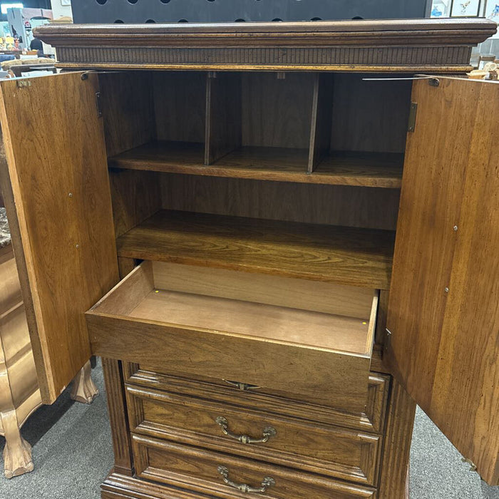 Vintage Wood Armoire