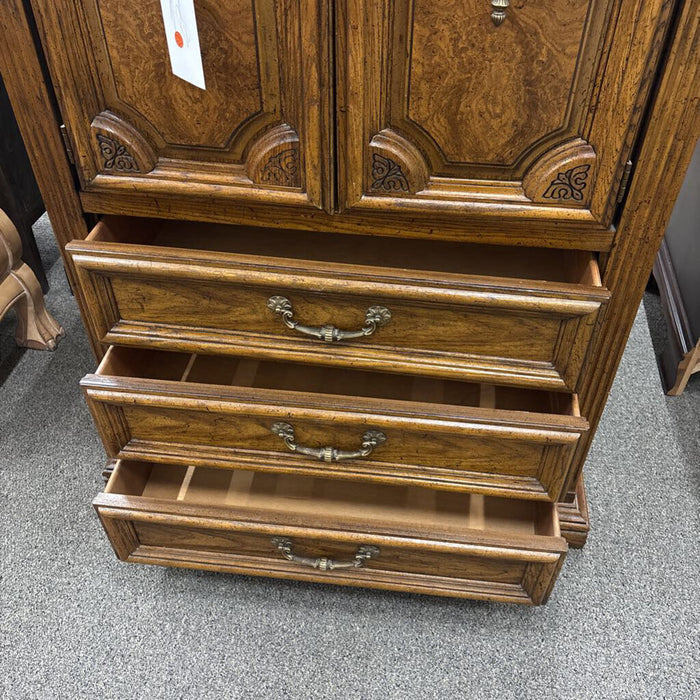 Vintage Wood Armoire