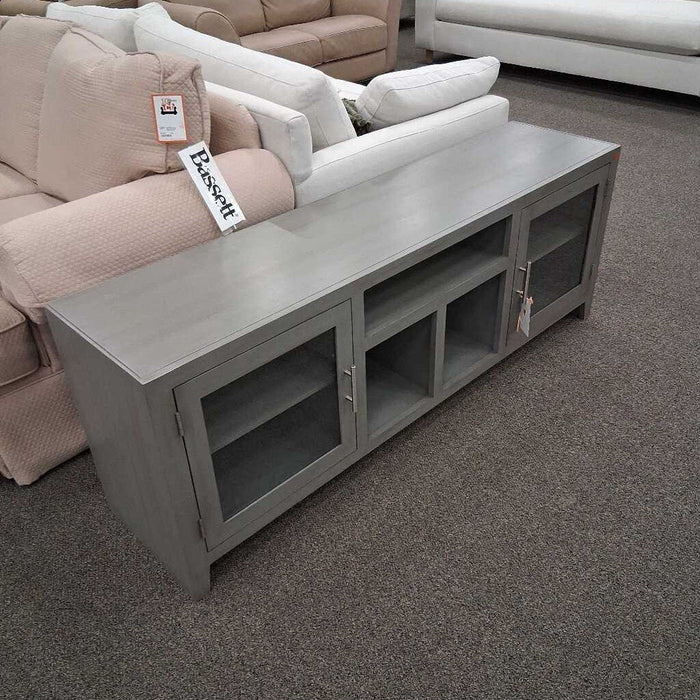 Low Gray Media Console (Some Fading)