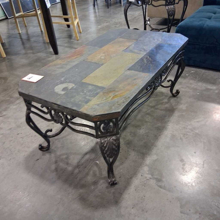 Stone Top Coffee Table