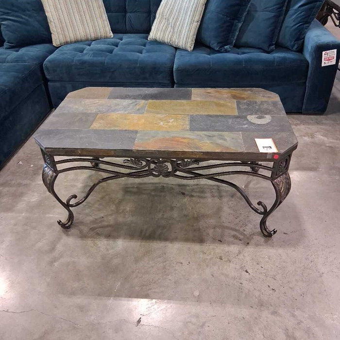 Stone Top Coffee Table