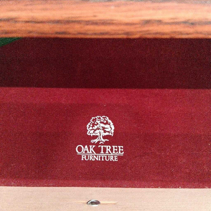 Queen Oak Tree 5 Pc Capt Bedroom Set