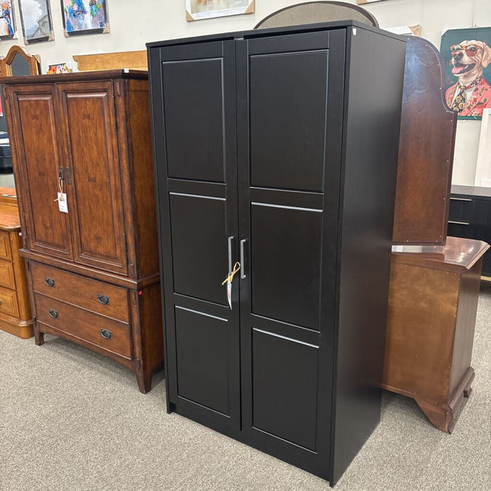 Large Black Wardrobe/ Armoire
