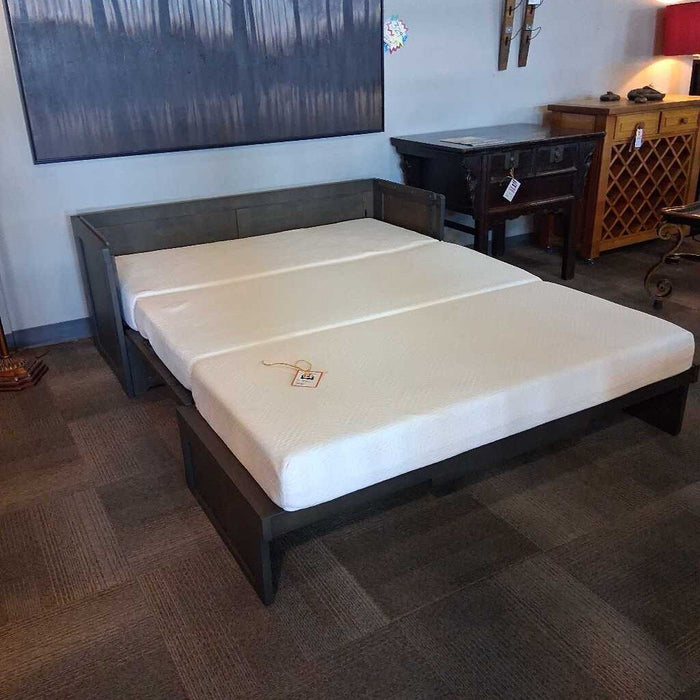 Night and Day Gray Murphy Bed