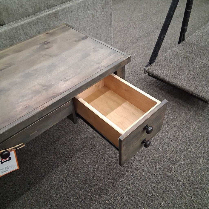 Small Brown Writing Desk w/ Drawer