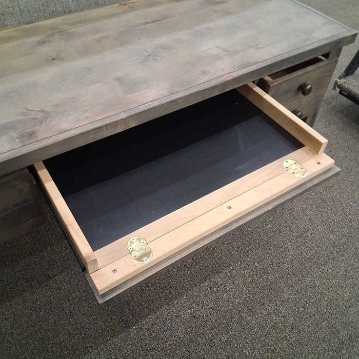 Small Brown Writing Desk w/ Drawer