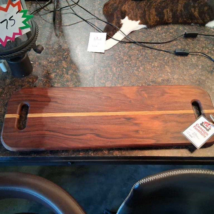Custom Dark Wood Charcuterie Board