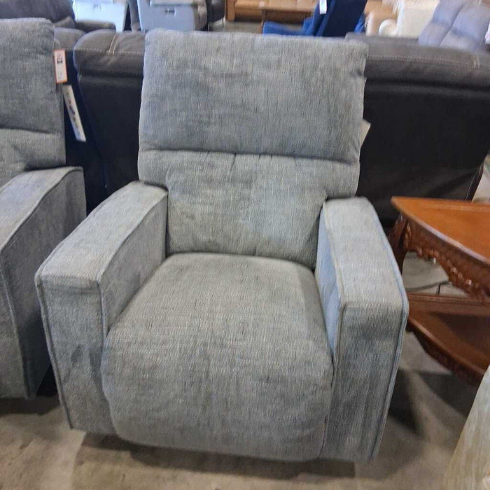 LaZboy Blue Fabric PWR Recliner