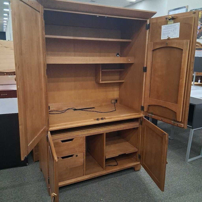 Ethan Allen Large Desk Cabinet