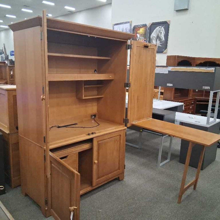 Ethan Allen Large Desk Cabinet