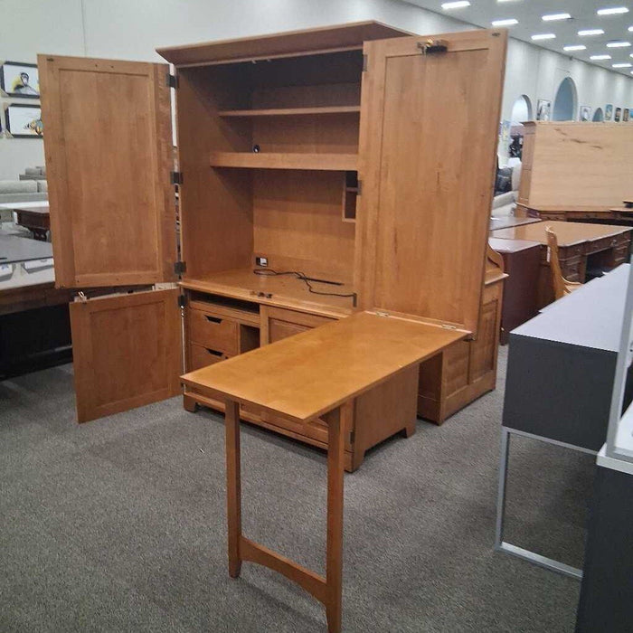 Ethan Allen Large Desk Cabinet