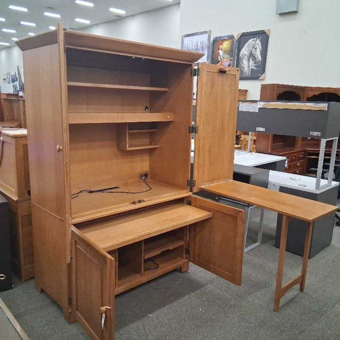Ethan Allen Large Desk Cabinet