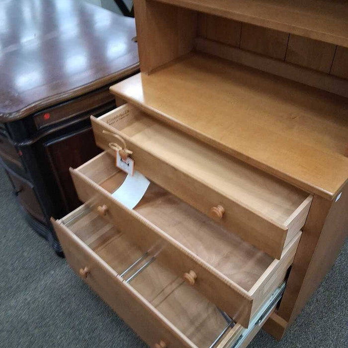 Ethan Allen Blonde 2 Pc Book Shelf