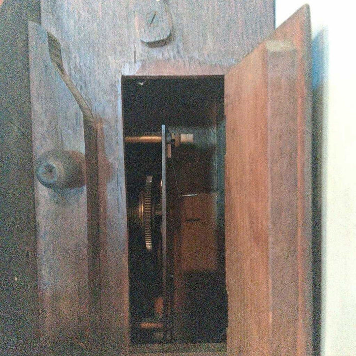Antique Wall Clock w/ Key (Non Working)