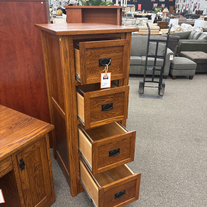 Cherry 4 Dwr File Cabinet (Heritage Reflections