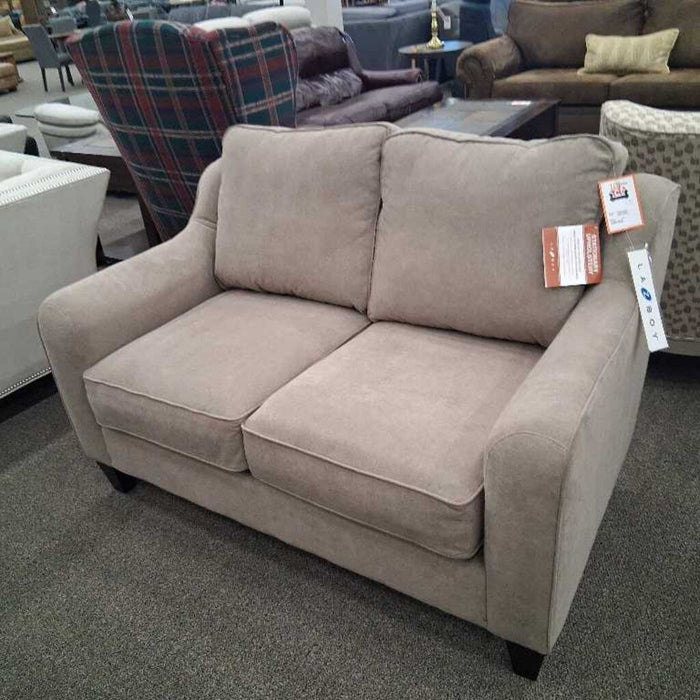 LaZboy Beige Fabric Loveseat