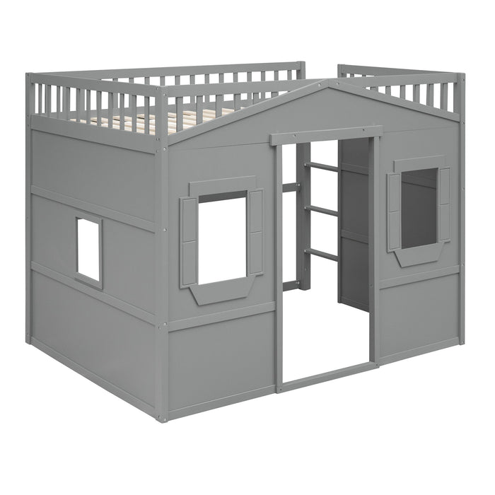 House Loft Bed With Ladder