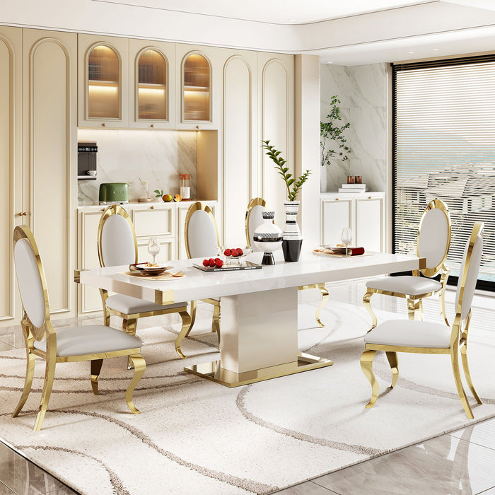 Top Dining Table With Finish Corner