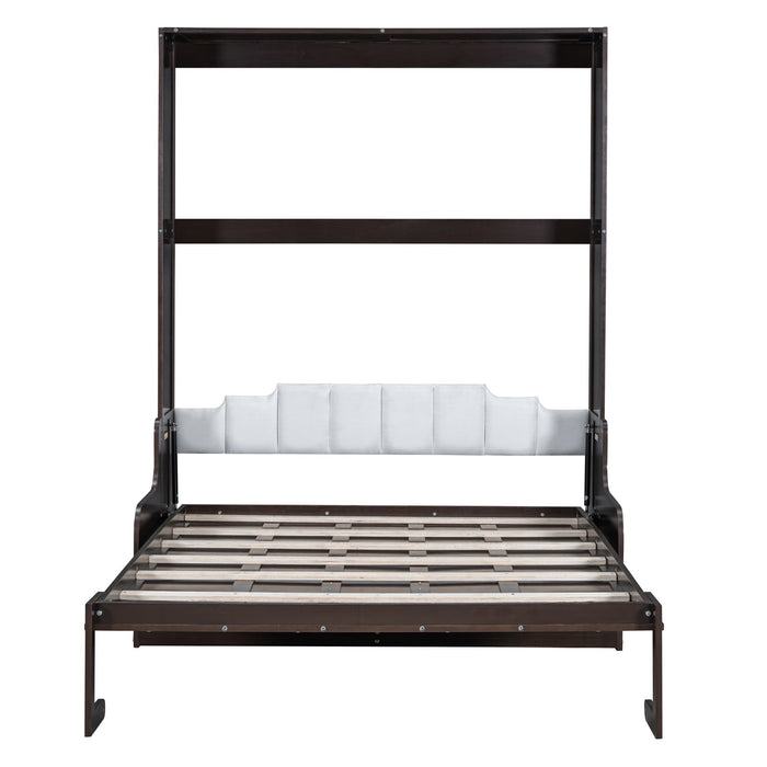 Murphy Wall Bed With Cushion, Space Saving Design, And Construction