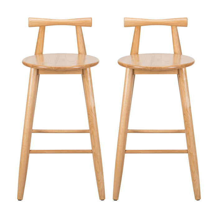 Grove - Indoor Barstool (Set of 2) - Natural
