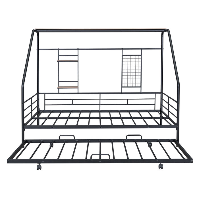 Playhouse Design Bed With Trundle