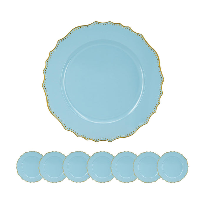 Premium Plastic Charger Plate (Set of 8)