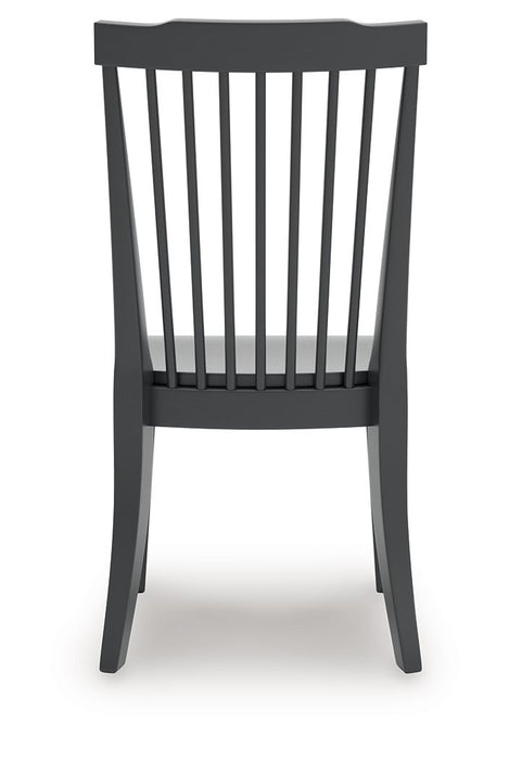 Brenkerton - Black - Dining Room Side Chair (Set of 2)