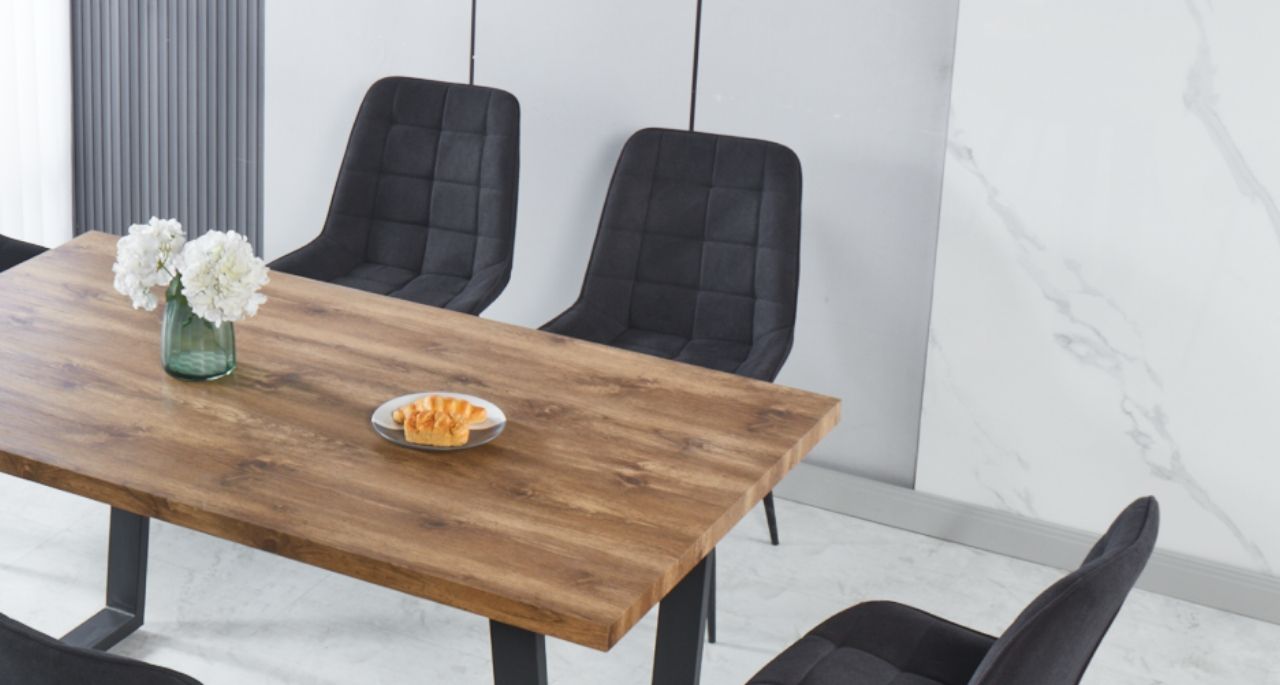Dining Table Set 1 Table And 6 Chairs - Wood