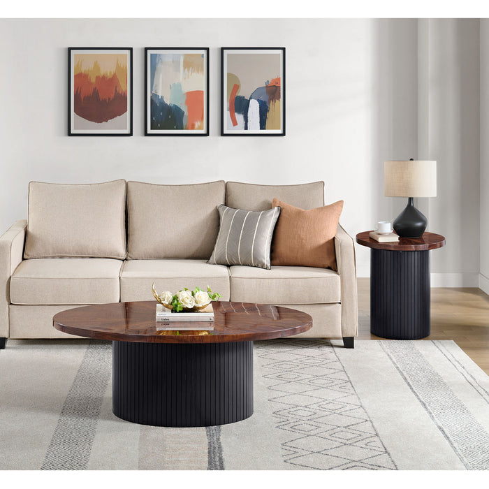 Rosemond - 2 Piece Occasional Table Set - Cherry