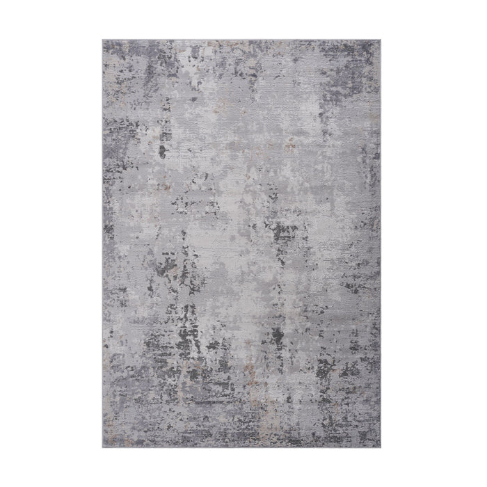 Marfi - 8' X 10' Abstract Area Rug - Ivory / Sand