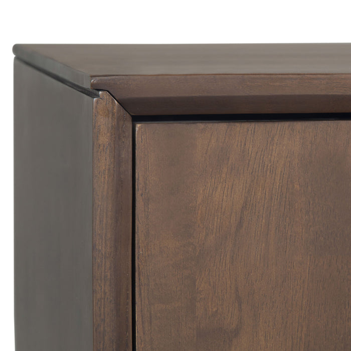 Banting - Mid Century Sideboard With Centre Drawers - Walnut Brown