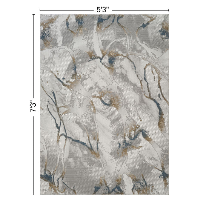 Geometrix - Area Rug With 3D Effect