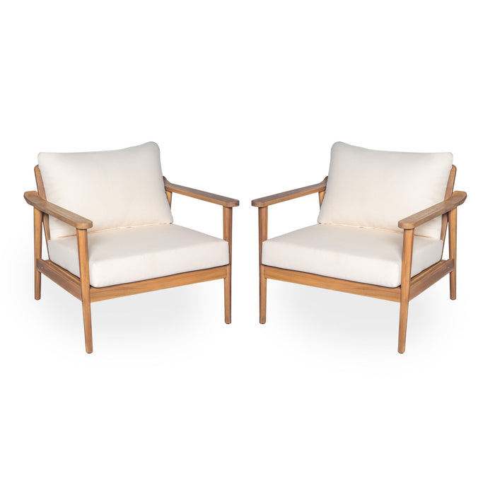 Modern Outdoor Lounge Chair With Cushions