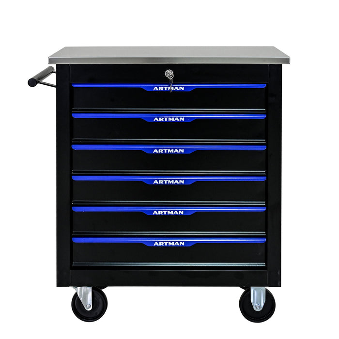 Drawer Multifunctional Tool Cart With Wheels