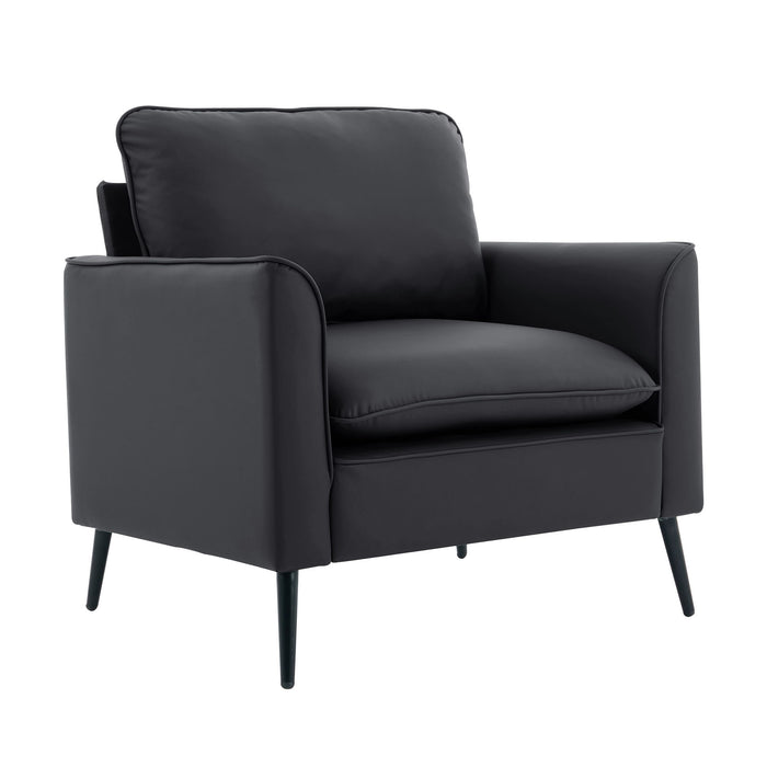 Nordic Retro Light Luxury Upholstered Sofa Chair