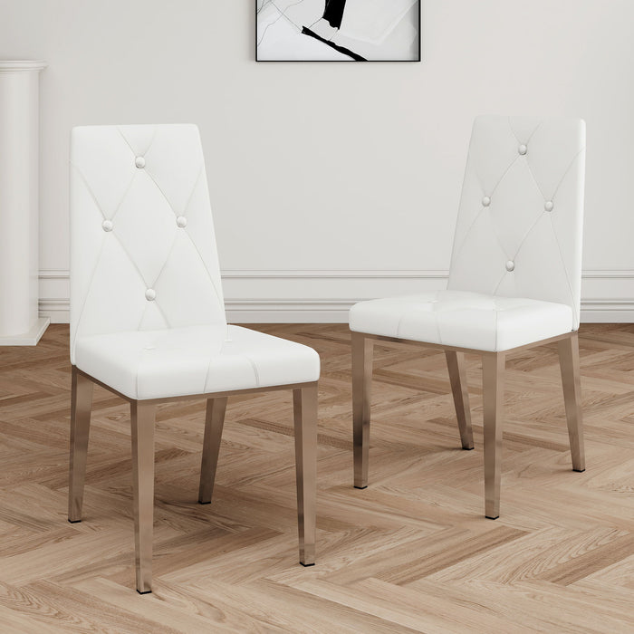 Modern Light Luxury Dining Chair (Set of 2)