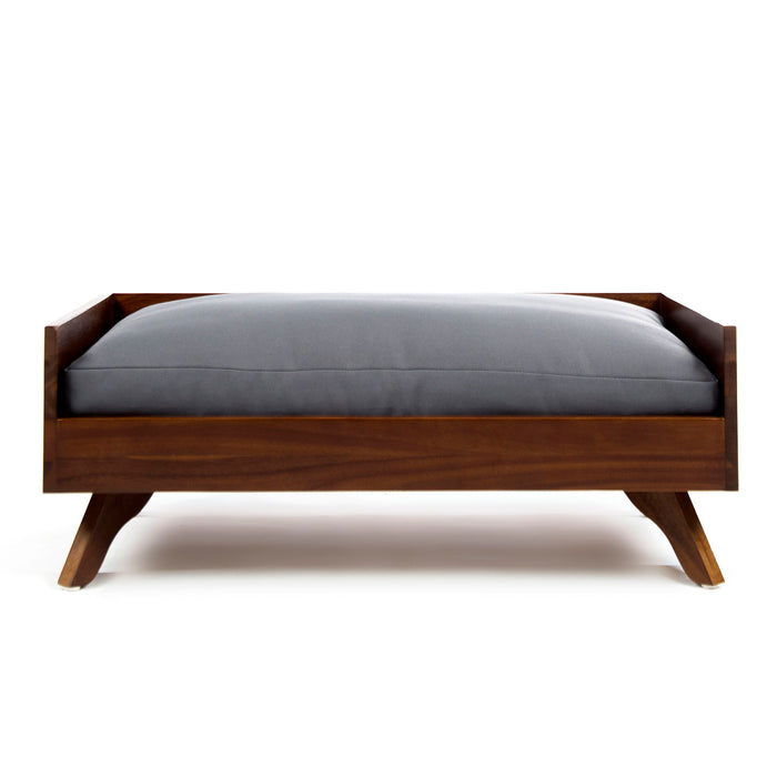 Dog Bed With High Quality Mattress - Gray / Brown