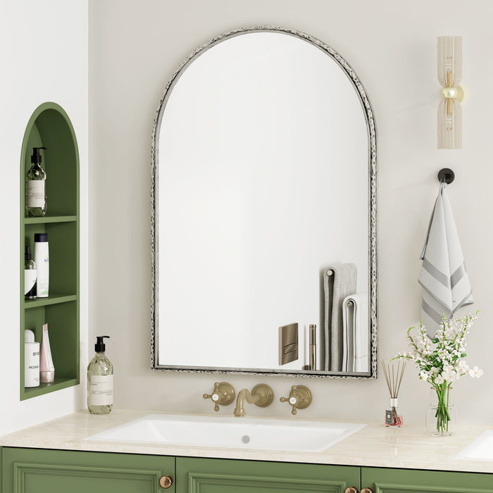 Arched Mirror With Shatterproof Glass