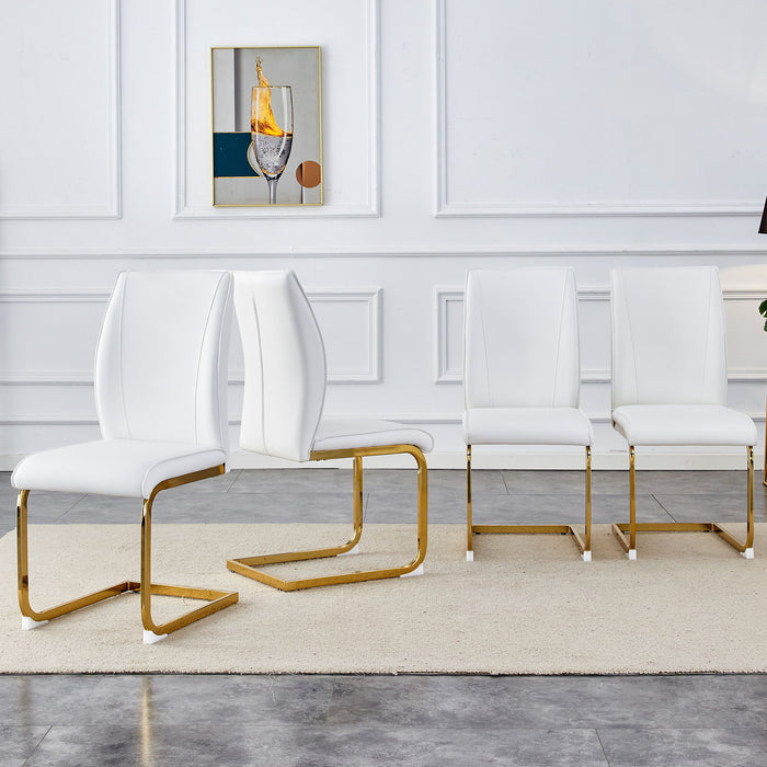 Luxury Simple Arch Chair With Arched Leg
