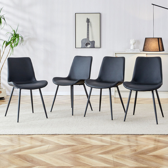 Modern Medieval Style Restaurant Cushioned Chairs With Suede Backrests