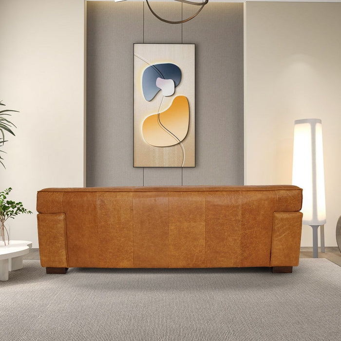 Morgan - Waxy Sofa - Cognac