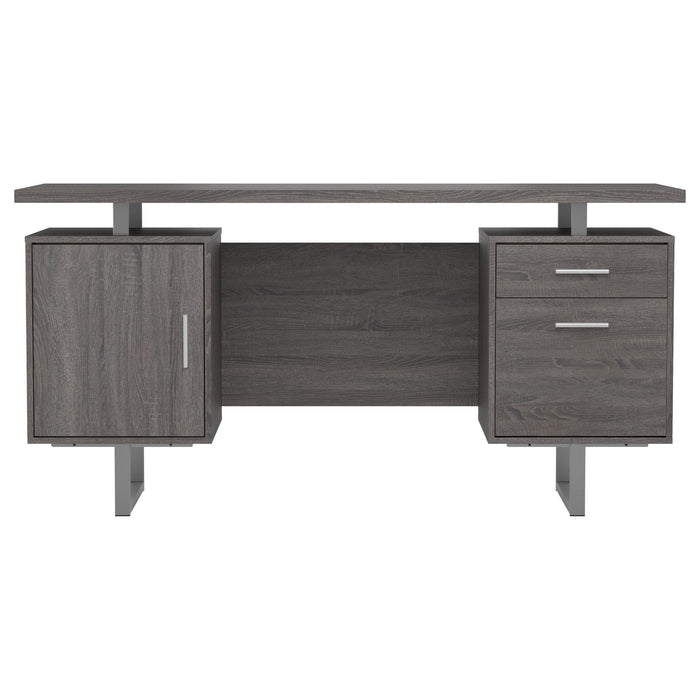 Contemporary 2 Drawer Computer Desk