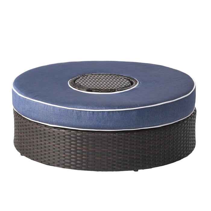 Madras - Ottoman With Ice Bucket