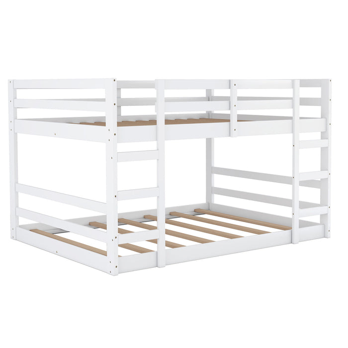 Crafted Bunk Bed With Ladder