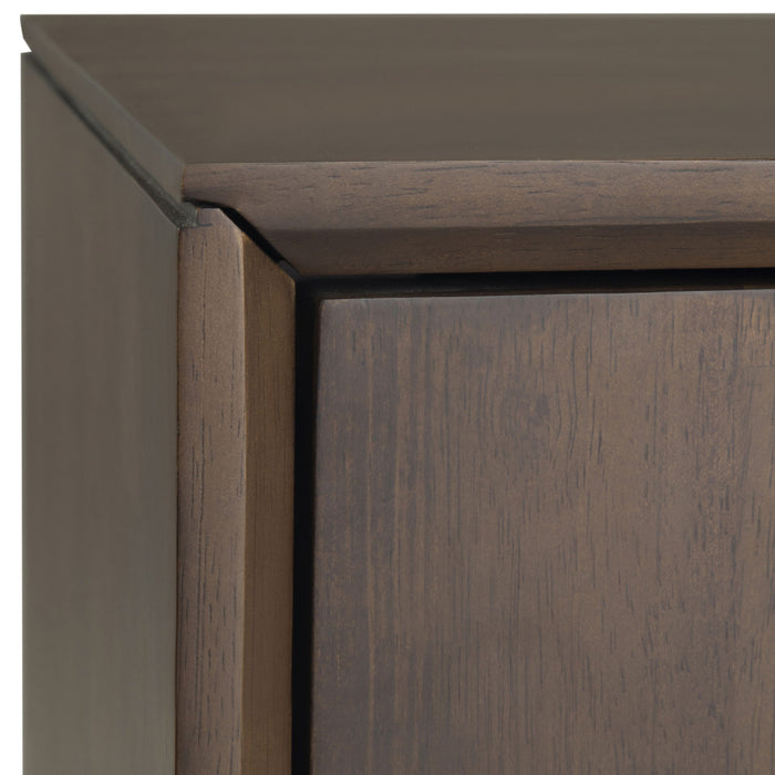 Banting - Mid Century Wide TV Stand - Walnut Brown