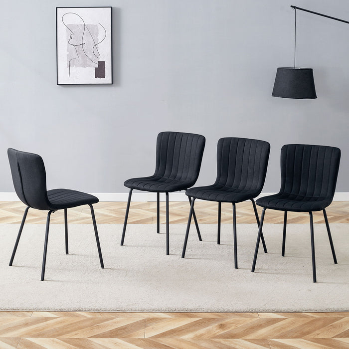 Luxury Minimalist Dining Chairs (Set of 4)