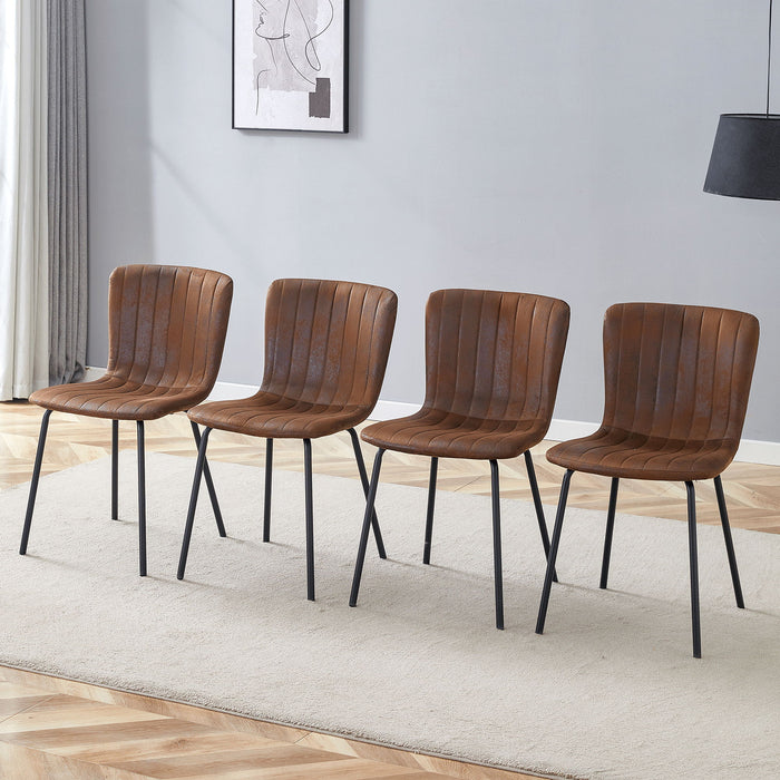 Luxury Minimalist Dining Chairs (Set of 4)