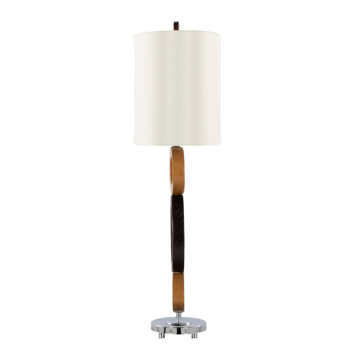 Hoops - Table Lamp (Set of 2) - Cedar / Bronze / White