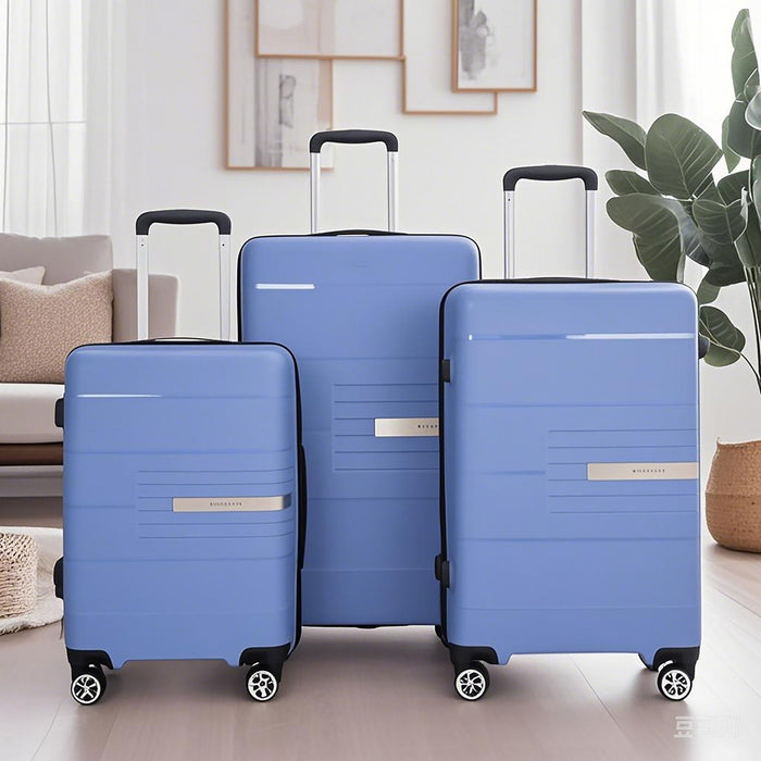 Hardshell Suitcase Double Spinner Wheels Luggage Sets, Lightweight With Tsa Lock, 3 Piece Set