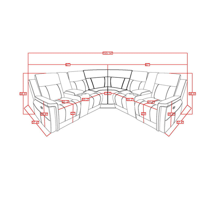 Eco - Sectional - Greige